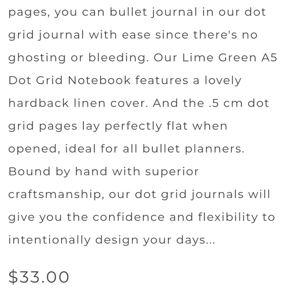 Archer and Olive Journal A5 - Picture 2 of 2